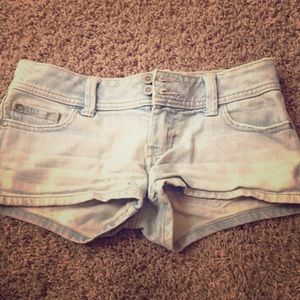 HOLLISTER denim shorts